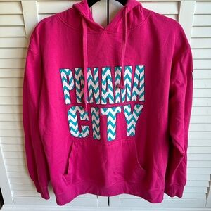 Panama City Beach Chevron Detailed Hoodie